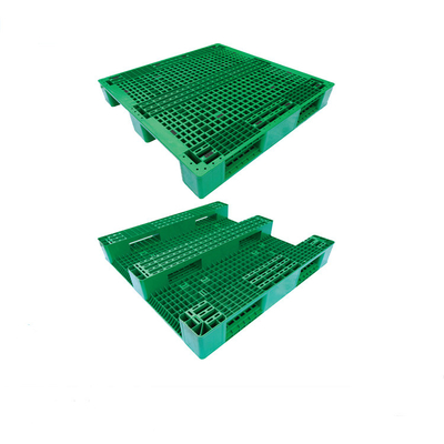 Зеленый пефорированный паллет 1500x1500mm склада HDPE паллета пластиковый