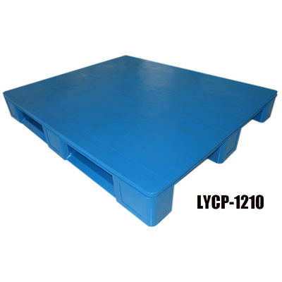 Голубой материал HDPE LLDPE гнездясь плоские пластиковые паллеты подгонял