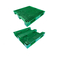 Зеленый пефорированный паллет 1500x1500mm склада HDPE паллета пластиковый