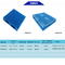 1200 x 1200 mm нормального размера евро паллетов HDPE пластикового сверхмощного в фарфоре