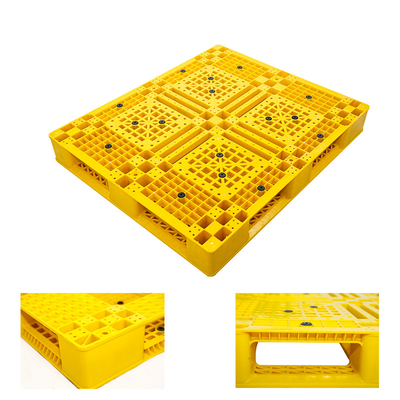 Паллет 1200X1000X150mm сверхмощного большого евро входа HDPE четырехпроводного пластиковый