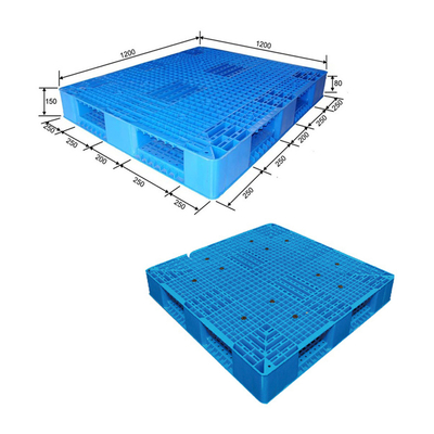 1200 x 1200 mm нормального размера евро паллетов HDPE пластикового сверхмощного в фарфоре